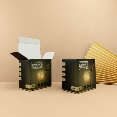 Faltschachtel aus Wellpappe